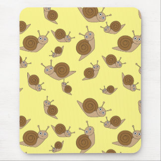 Snail Pattern Mouse Mat