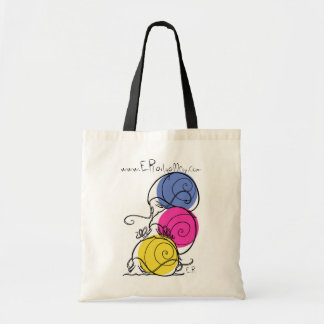 Snail Pile Reusable Grocery Tote Bag