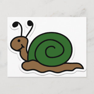 snail postcard