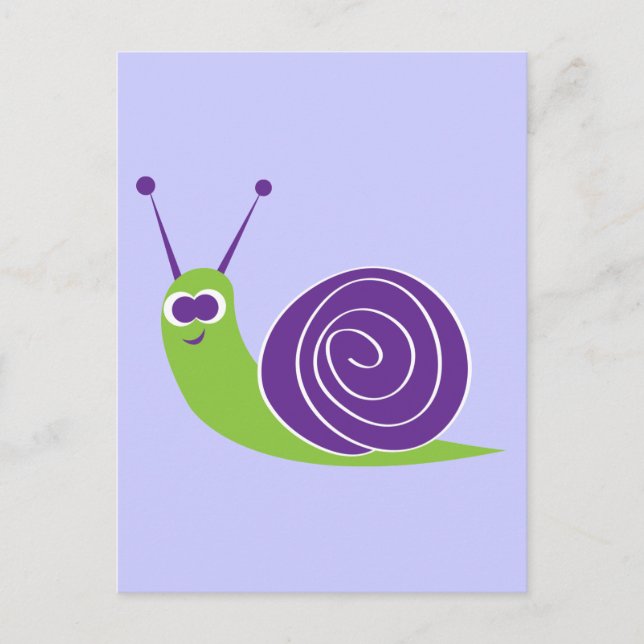 Snail Postcard (Front)