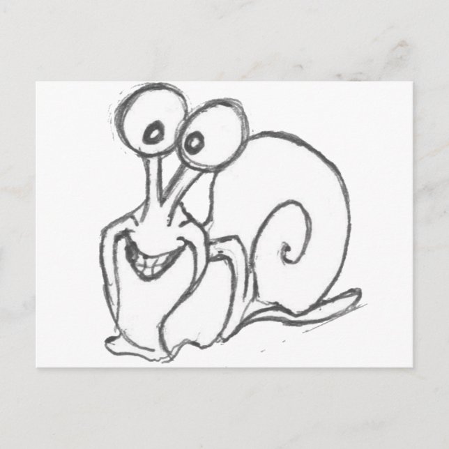 SNAIL POSTCARD (Front)