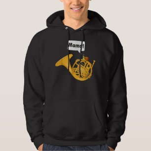 Snail Pun - French Horn Player French Hornist1 Hoodie