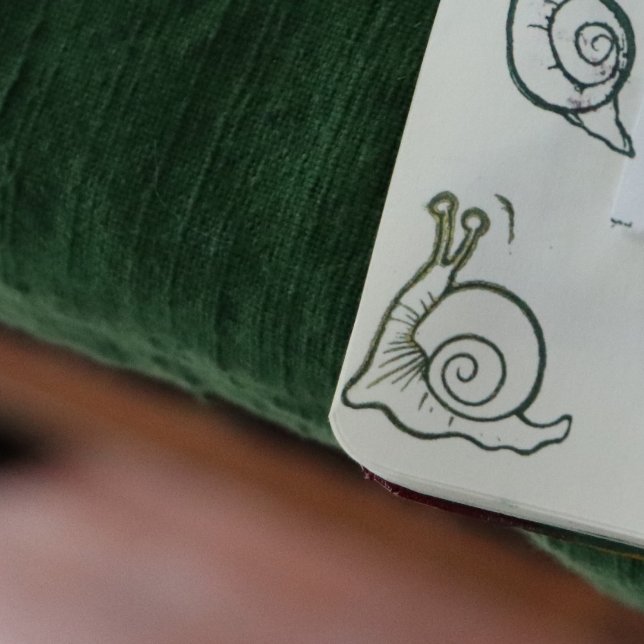 Snail Rubber Stamp (Creator Uploaded)