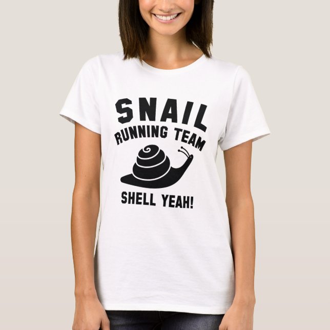 Snail Running Team T-Shirt (Front)