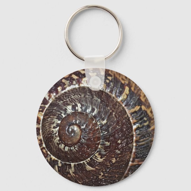 Snail Shell Keychain (Front)