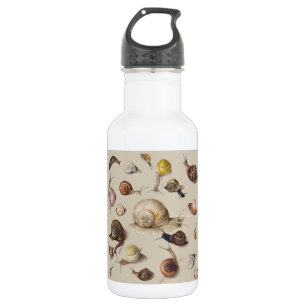 Snail Slug Garden Pet Gastropod Botanical Snails 532 Ml Water Bottle