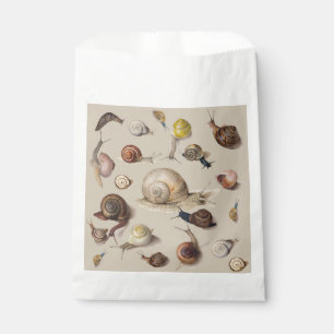 Snail Slug Garden Pet Gastropod Botanical Snails Favour Bags