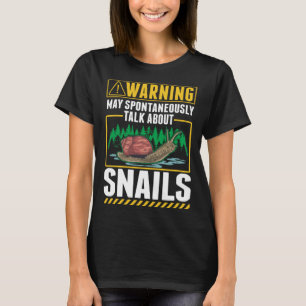 Snail Slug Roman Snail T-Shirt