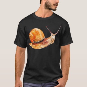 Snail  Snail Lover Art Snail Lover Gift Snail  T-Shirt