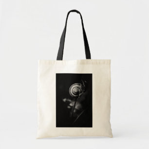 snail tail tote bag