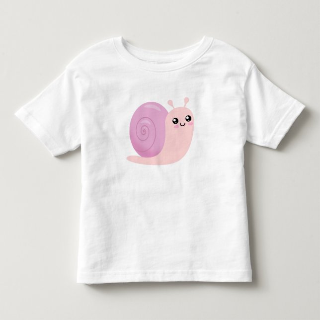 Snail Toddler T-shirt (Front)