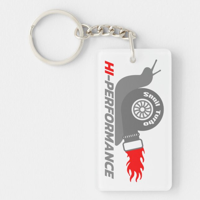 Snail turbo Hi-performance Key Ring (Front)