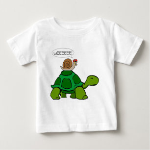 Snail & Turtle - Turbo Duo Baby T-Shirt