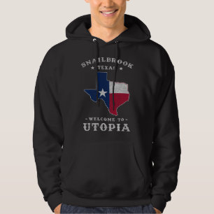 Snailbrook Texas City of Utopia Along the Colorad Hoodie