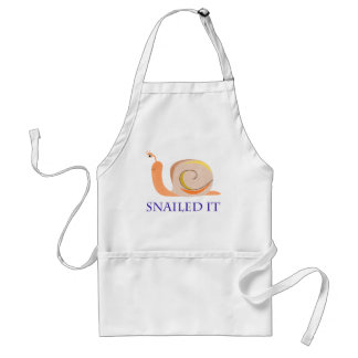 Snailed It Standard Apron