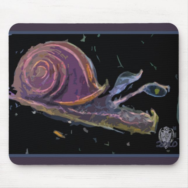Snailed Mouse Pad (Front)
