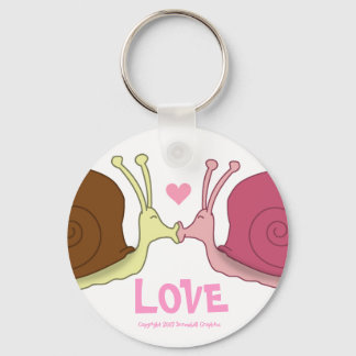 Snails In Love Keychain