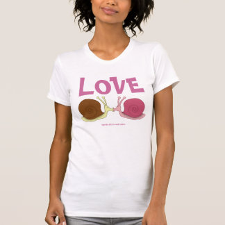 Snails In Love Ladies Basic T-Shirt Sheer