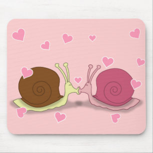Snails In Love Mousepad
