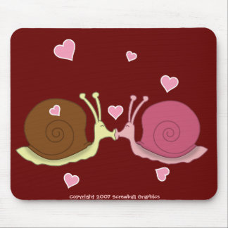 Snails In Love Mousepad