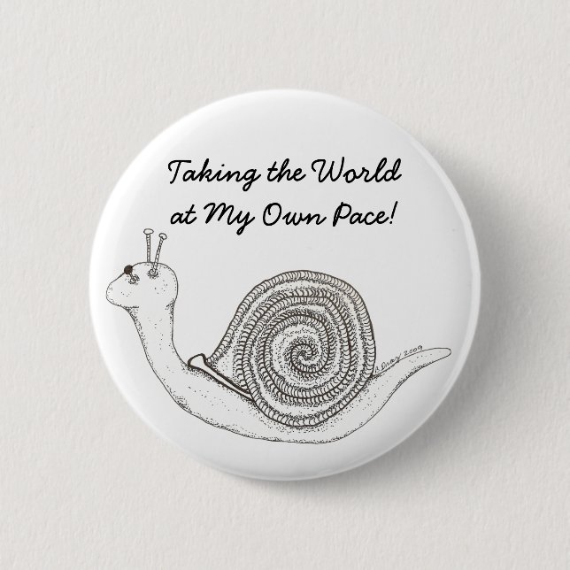 Snail's Pace Button (Front)