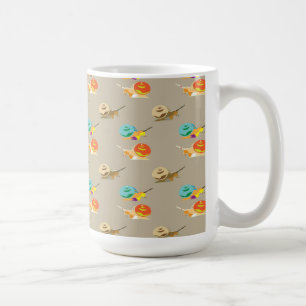 snails pattern coffee mug