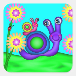 Snails Stickers