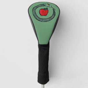 Snake and Apple                                    Golf Head Cover