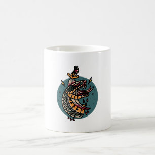 Snake and Dagger Coffee Mug