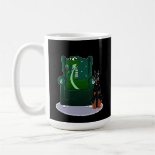 Snake and Dog Coffee Mug