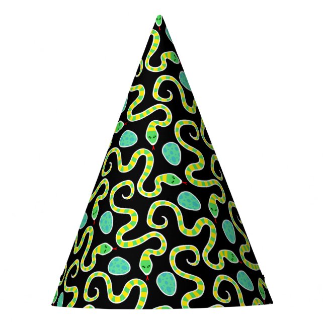 Snake and Eggs Party Hat (Front)