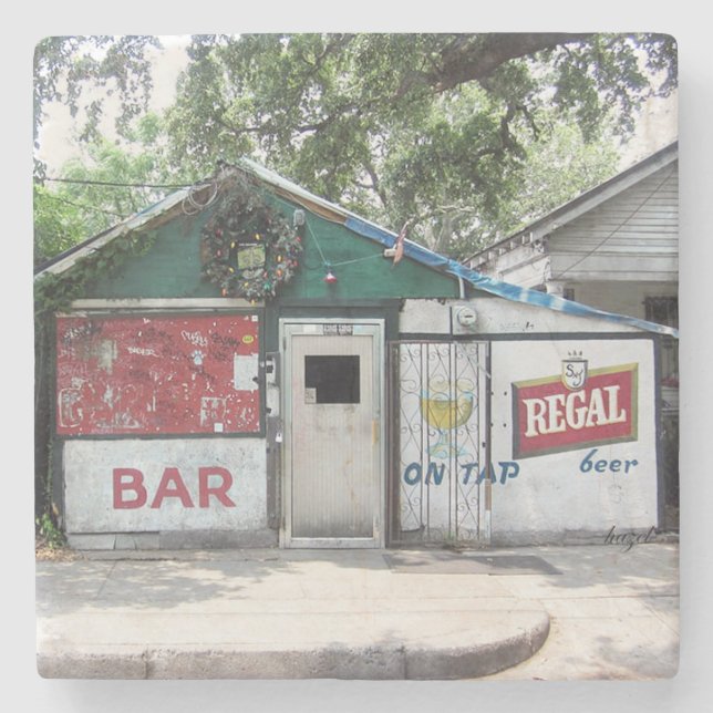 Snake and Jake's,Christmas Club Stone Coaster (Front)