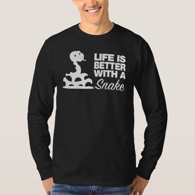 Snake Apparel -  Snakes Design T-Shirt (Front)