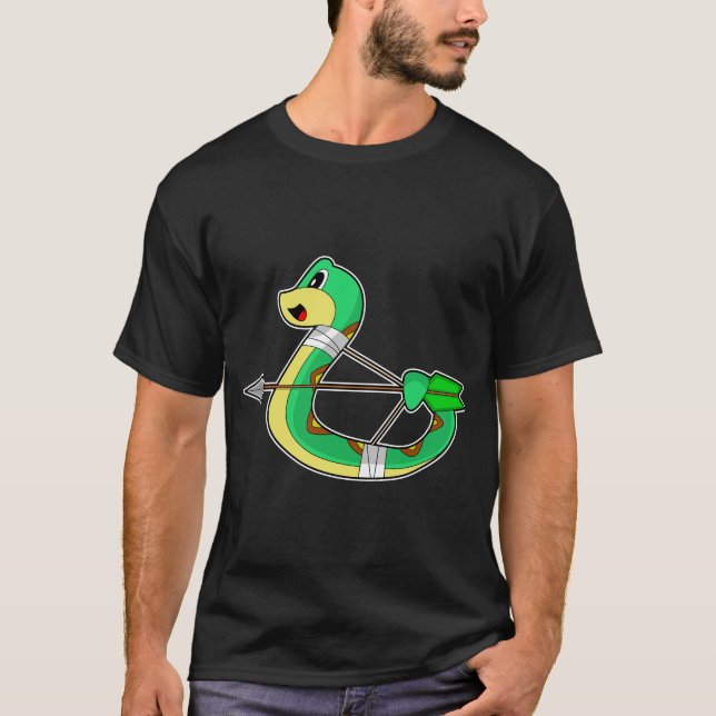 Snake Archer Bow T-Shirt (Front)