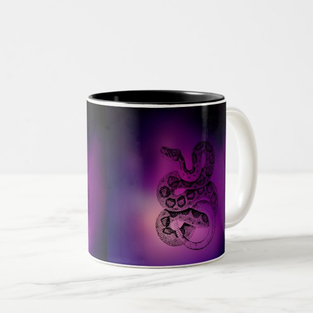 Snake Art  Mug (Front Right)
