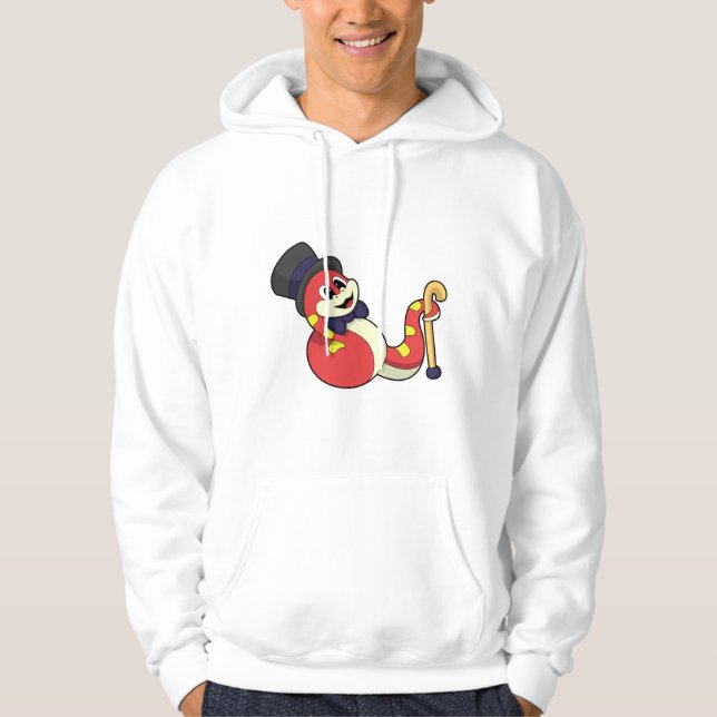 Snake as Groom with Hat Hoodie (Front)