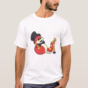 Snake as Groom with Hat T-Shirt