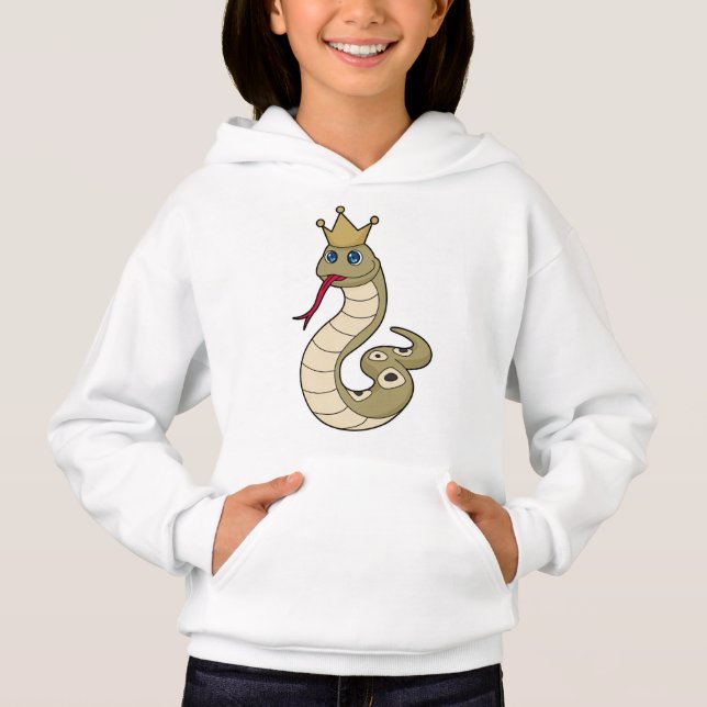 Snake as King with Crown (Front)