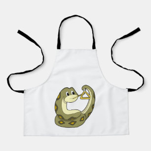 Snake at Music with Triangle.PNG Apron