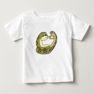 Snake at Music with Triangle.PNG Baby T-Shirt