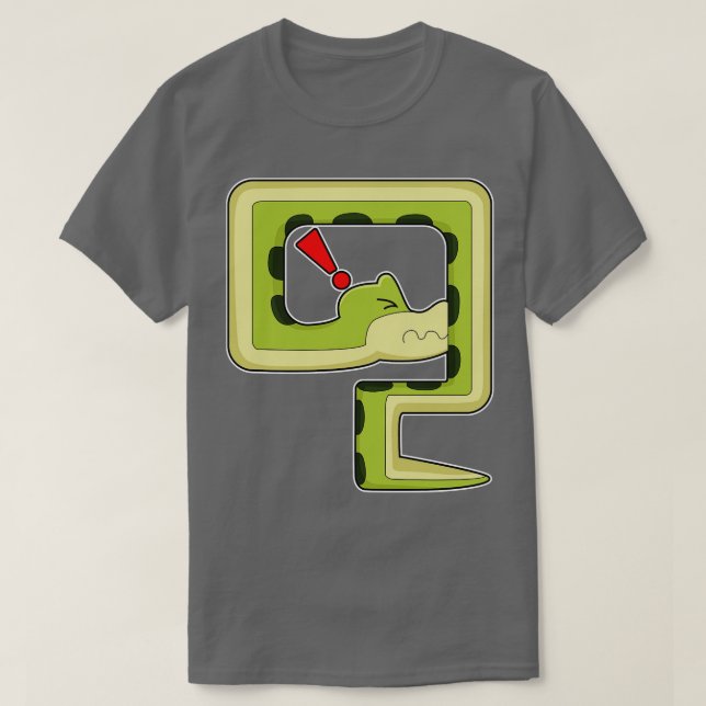Snake at Playing T-Shirt (Design Front)