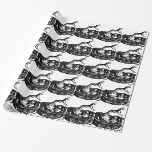 Snake Attack Wrapping Paper