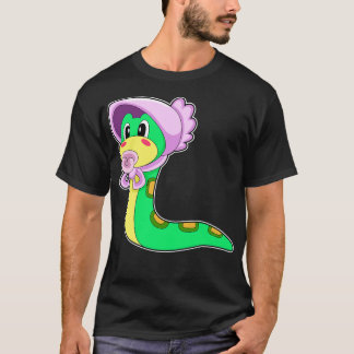 Snake Baby Pacifier T-Shirt