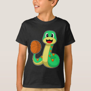 Snake Basketball player Basketball T-Shirt