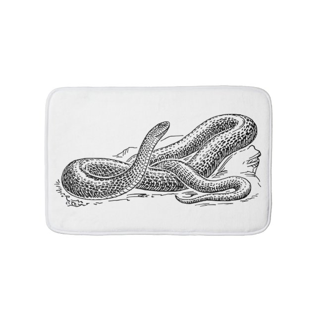 Snake Bath Mat (Front)