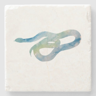 Snake Beach Marble Stone Coaster