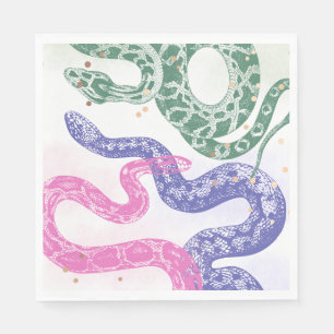 Snake Birthday Party Napkins