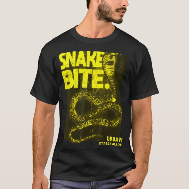 Snake Bite Urban Streetwear 3 T-Shirt (Front)