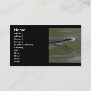snake business card