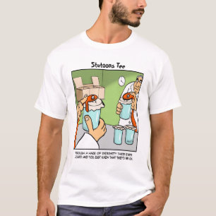 Snake Cartoon-Milking The Snake T-Shirt